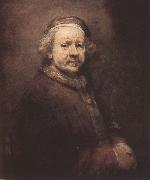 REMBRANDT Harmenszoon van Rijn Self-portrait (mk33) painting